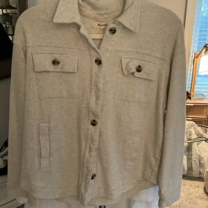 Madewell Cream Utility shaket